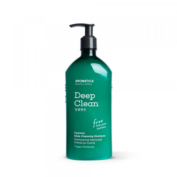 AROMATICA Бессульфатный шампунь для глубокого очищения с кипарисом Cypress Deep Cleansing Shampoo (400 мл)