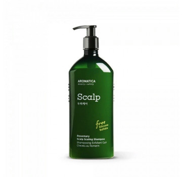 AROMATICA Бессульфатный укрепляющий шампунь с розмарином Rosemary Scalp Scaling Shampoo (400 мл)