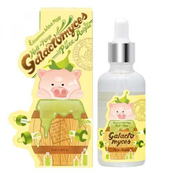 Elizavecca Сыворотка для лица с 100% экстрактом галактомисиса Witch Piggy Hell-Pore Galactomyces Pure Ample 100% (50 мл)