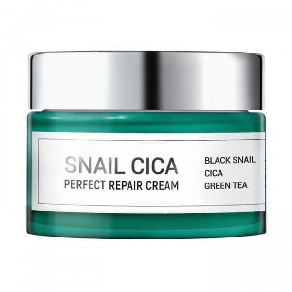 Esthetic House Восстанавливающий крем для лица с центеллой и муцином улитки Snail Cica Perfect Repair Cream (50 мл)