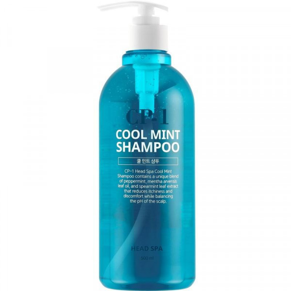 Esthetic House CP-1 Охлаждающий шампунь с мятой Head Spa Cool Mint Shampoo (500 мл)