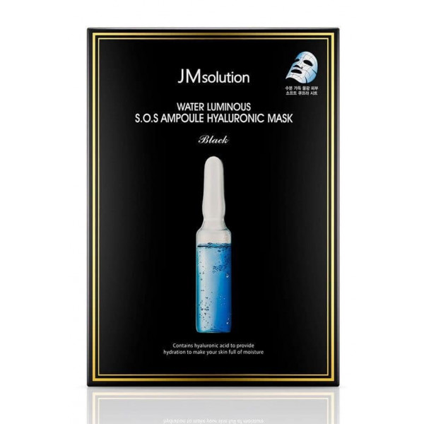 JMsolution Ультратонкая маска с гиалуроновой кислотой Water Luminous S.O.S. Ampoule Hyaluronic Mask (30 мл)