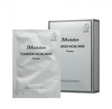 JMsolution Тканевая маска для осветления кожи с пептидами Donation Facial Mask Dream (30 мл)