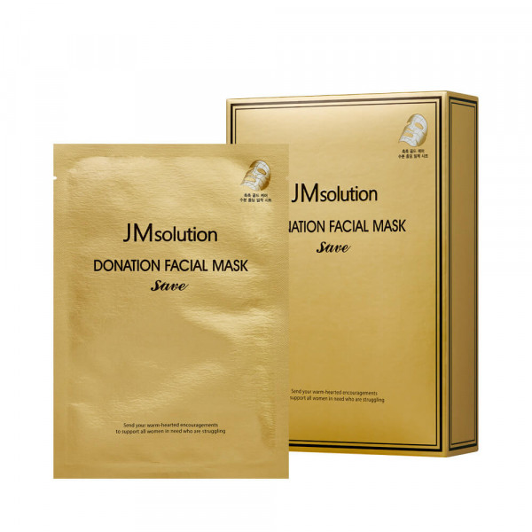 JMsolution Укрепляющая тканевая маска с пептидами Donation Facial Mask Save (37 мл)