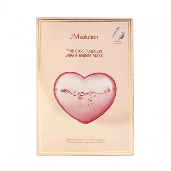 JMsolution Осветляющая тканевая маска Pink Care Pureness Brightening Mask (30 мл)