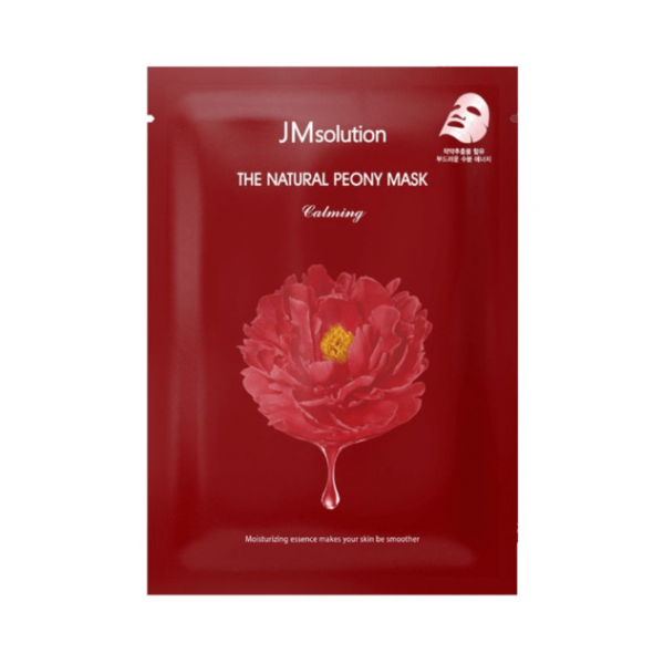 JMsolution Успокаивающая тканевая маска для лица с экстрактом пиона The Natural Peony Mask Calming (30 мл)