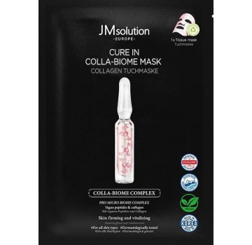 JMsolution Лечебная маска с 3 видами коллагена и пробиотиками Cure In Colla-Biome Mask (30 мл)