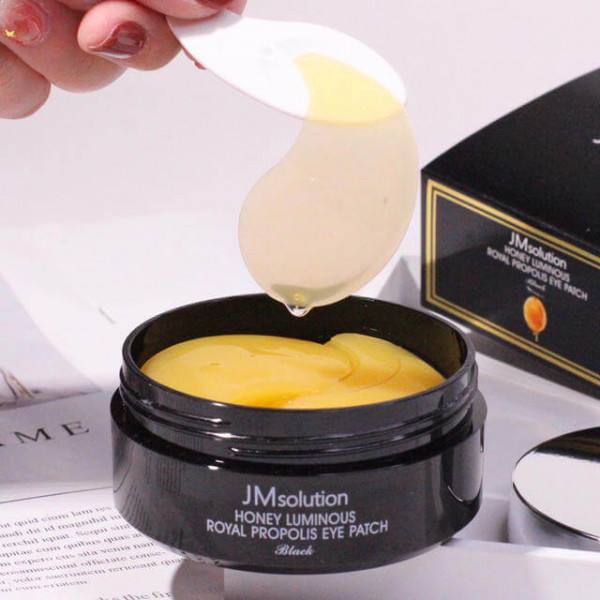 JMsolution Регенерирующие гидрогелевые патчи с прополисом Honey Luminous Royal Propolis Eye Patch (60 шт)