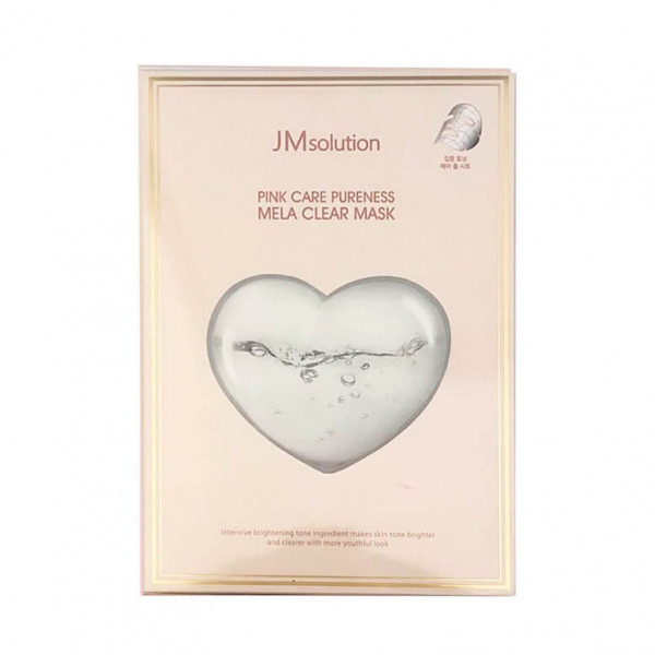 JMsolution Тканевая маска для сияния кожи с транексамовой кислотой Pink Care Pureness Mela Clear Mask (30 мл)