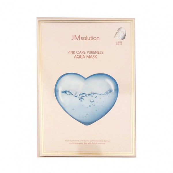 JMsolution Увлажняющая тканевая маска Pink Care Pureness Aqua Mask (30 мл)
