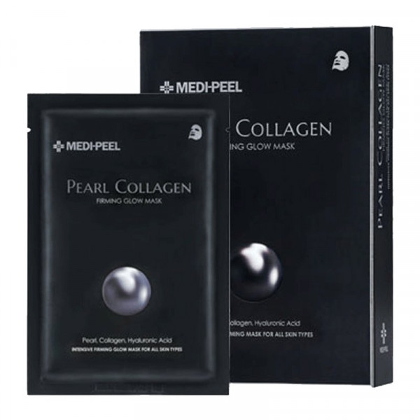 MEDI-PEEL Разглаживающая маска с жемчугом и коллагеном Pearl Collagen Firming Glow Mask (25 мл)