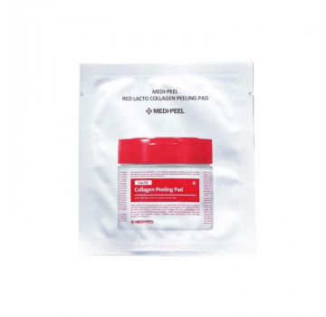 MEDI-PEEL Пилинг-пэд с коллагеном и бифидобактериями Red Lacto Collagen Peeling Pad (1 шт)