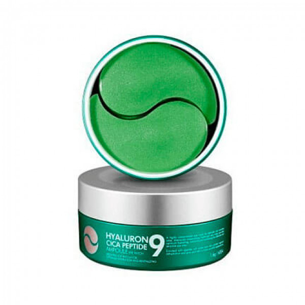 MEDI-PEEL Успокаивающие гидрогелевые патчи с пептидами Hyaluron Cica Peptide 9 Ampoule Eye Patch (60 шт)