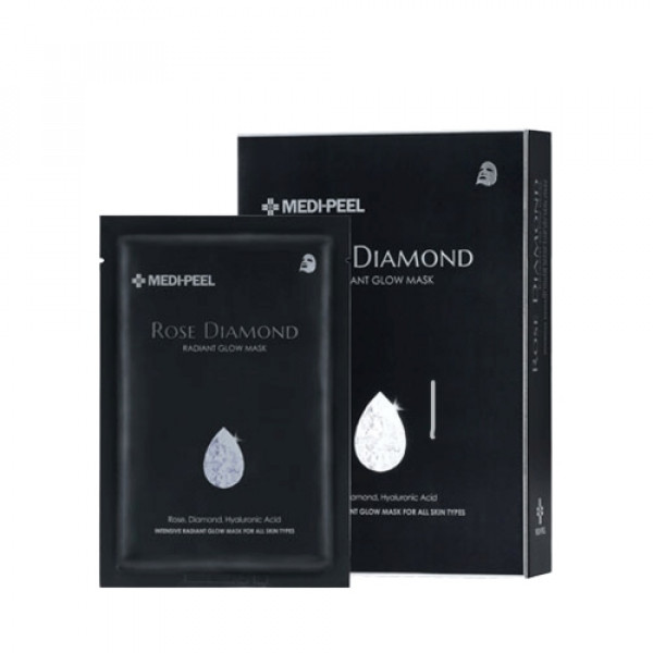 MEDI-PEEL Маска с алмазной пудрой и розой для сияния кожи Rose Diamond Mask (25 мл)