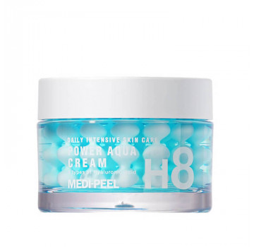 MEDI-PEEL Интенсивно увлажняющий капсульный крем с пептидами Power Aqua Cream (50 мл)