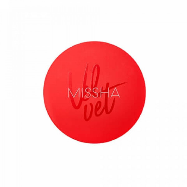 Missha Тональный кушон с матовым финишем светло-бежевый №21 Velvet Finish Cushion SPF50+ PA+++ (15 г)