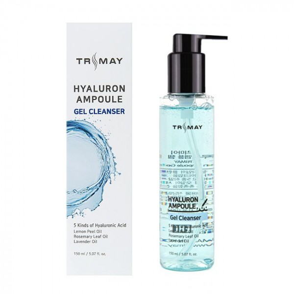 TRIMAY Очищающий гель с гиалуроновой кислотой Hyalurone Ampoule Gel Cleanser (150 мл)