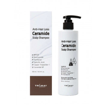 TRIMAY Шампунь с керамидами против выпадения волос Anti Hair Loss Ceramide Scalp Shampoo (300 мл)