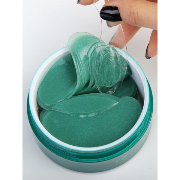 TRIMAY Гидрогелевые лифтинг-патчи со змеиным пептидом Emerald Syn-Ake Peptide Lifting Eye Patch (60 шт)