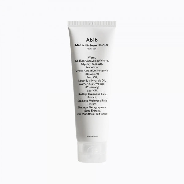 Abib Мягкая пенка для умывания лица Mild Acidic Foam Cleanser Gentle Foam (120 мл)