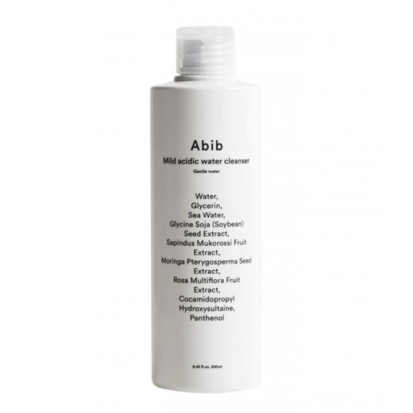 Abib Очищающая вода для лица с гавайской морской водой Mild Acidic Water Cleanser Gentle Water (250 мл)