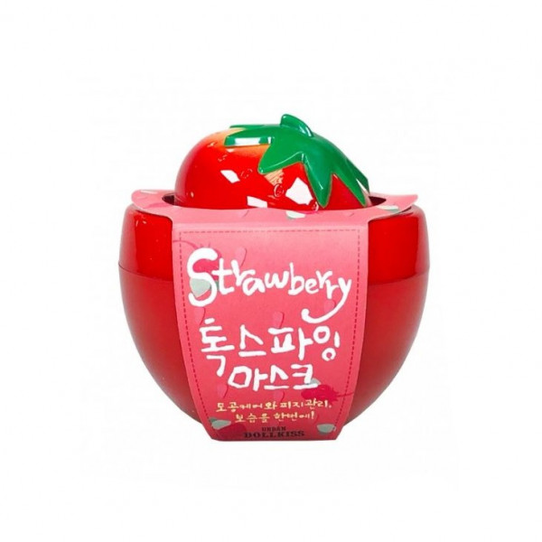 Baviphat Очищающая клубничная маска для лица на глиняной основе Strawberry Toxifying Mask (100 мл)