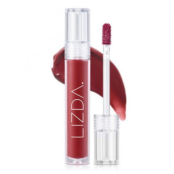 LIZDA Стойкий глянцевый тинт для губ - 03 Brick Coral Glow Fit Water Tint (4,3 г)