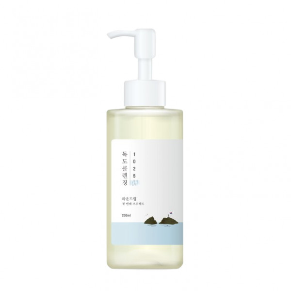 ROUND LAB Гидрофильное очищающее масло для лица с морской водой 1025 Dokdo Cleansing Oil (200 мл)