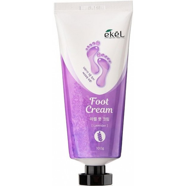 Ekel Успокаивающий крем для ног с экстрактом лаванды Foot Cream Lavender (100 г)