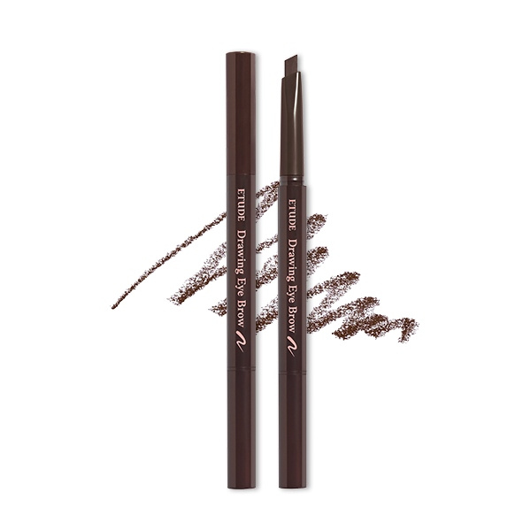 ETUDE Коричневый карандаш для бровей с щеточкой Drawing Eye Brow #03 Brown (0,25 г)