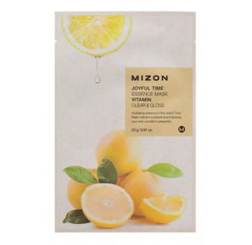 MIZON Маска для лица тканевая c витамином С