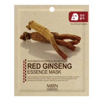 MIJIN Тканевая маска для лица с экстрактом красного женьшеня Red Ginseng Essence Mask (25 г)