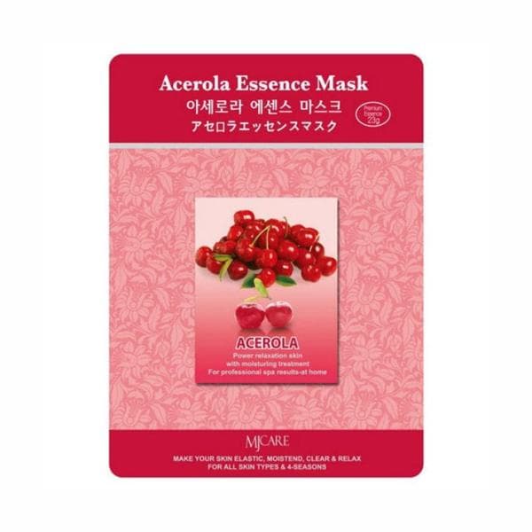 MIJIN Тканевая маска для лица с экстрактом ацеролы Acerola Essence Mask (23 г)