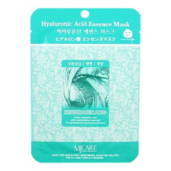 MIJIN Тканевая маска для лица с гиалуроновой кислотой Hyaluronic Acid Essence Mask (23 г)