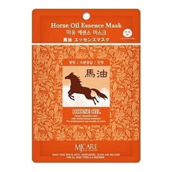 MIJIN Тканевая маска для лица с лошадиным жиром Horse Oil Essence Mask (23 г)