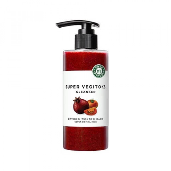 Chosungah Средство для детокс-очищения и сияния лица By Vibes Wonder Bath Super Vegitoks Cleanser Red (300 мл)