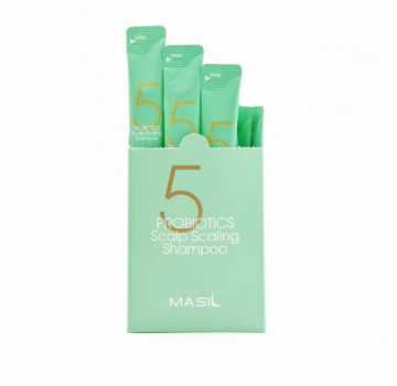 MASIL Глубокоочищающий шампунь с пробиотиками 5 Probiotics Scalp Scaling Shampoo (8 мл)