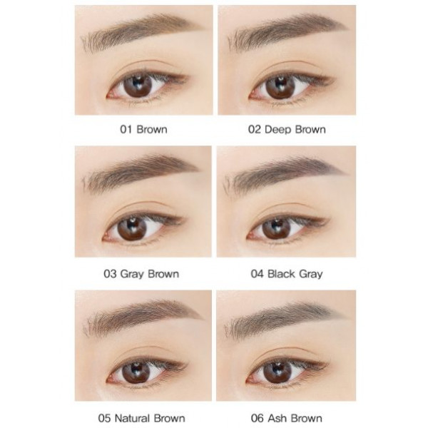 The Saem Серо-коричневый карандаш для бровей Saemmul Artlook Eyebrow 03. Gray Brown (0,2 г)