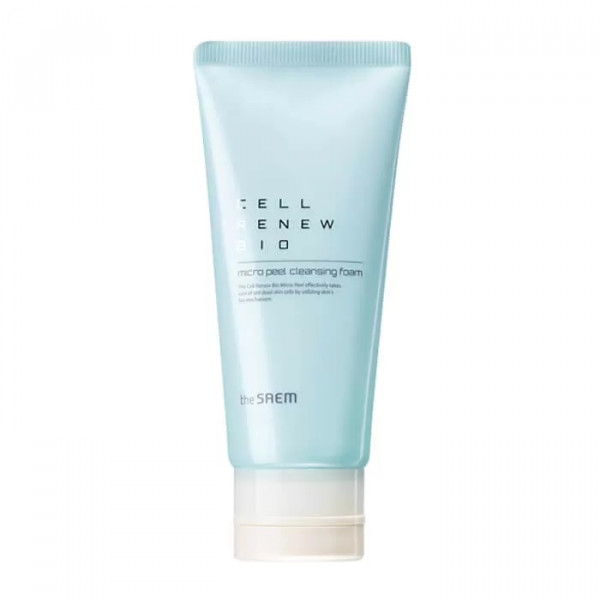 The Saem Очищающая пенка с растительными стволовыми клетками Cell Renew Bio Micro Peel Cleansing Foam (170 мл)