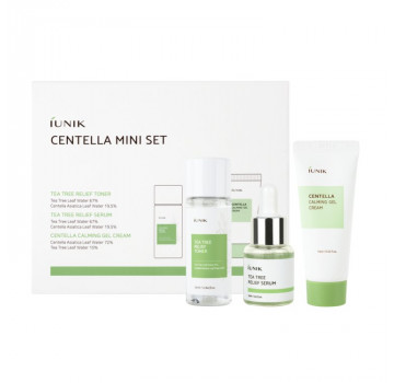 iUNIK Набор миниатюр с центеллой и экстрактом чайного дерева Centella Mini Set (25 мл + 15 мл  + 25 мл)