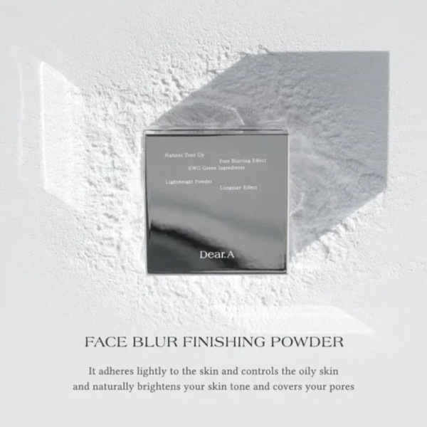 Dr. Althea Dear.a Бесцветная пудра для лица Face Blur Finishing Powder (8 г)