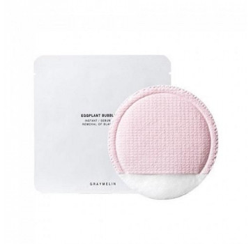 Graymelin Очищающий пенящийся пэд с экстрактом баклажана Eggplant Bubble Pad (1 шт)