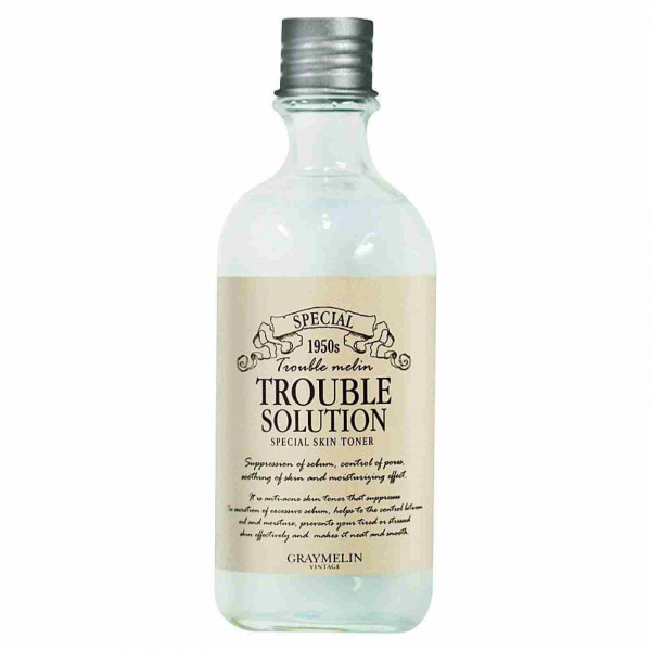 GRAYMELIN Лечебный тонер для жирной и комбинированной кожи лица Trouble Solution Special Skin Toner (130 мл)