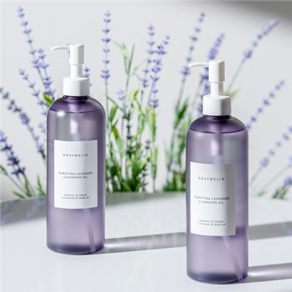 GRAYMELIN Гидрофильное масло для жирной кожи с лавандой Purifying Lavender Cleansing Oil (400 мл)