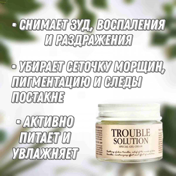 GRAYMELIN Лечебный гель-крем против акне Trouble Solution Special Gel Cream (50 мл)