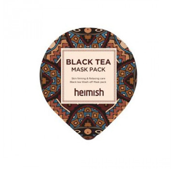 Heimish Лифтинг-маска против отеков с экстрактом черного чая Black Tea Mask Pack (5 мл)