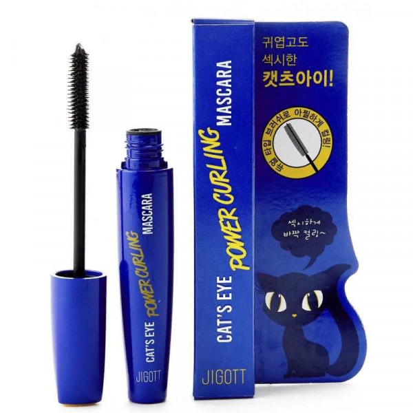 JIGOTT Тушь для подкручивания ресниц Cat's Eye Power Curling Mascara (12 г)