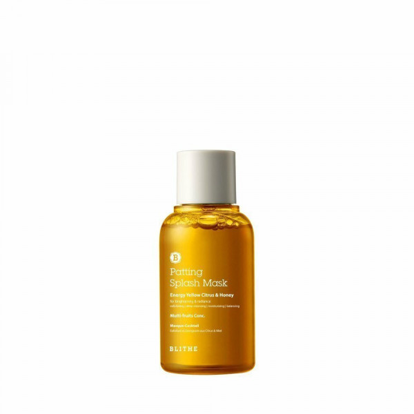 BLITHE Витаминная сплэш-маска для сияния кожи Energy Yellow Citrus & Honey Splash Mask (70 мл)