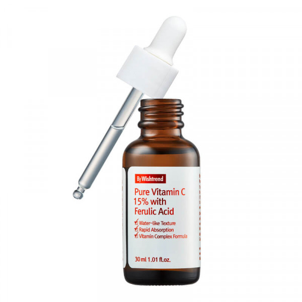 By Wishtrend Сыворотка с витамином С и феруловой кислотой Pure Vitamin C 15% With Ferulic Acid (30 мл)