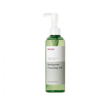 Manyo Factory Гидрофильное масло на основе комплекса трав Herb Green Cleansing Oil (200 мл)